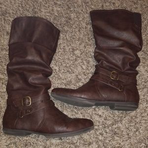 Seven Dial slouchy boots